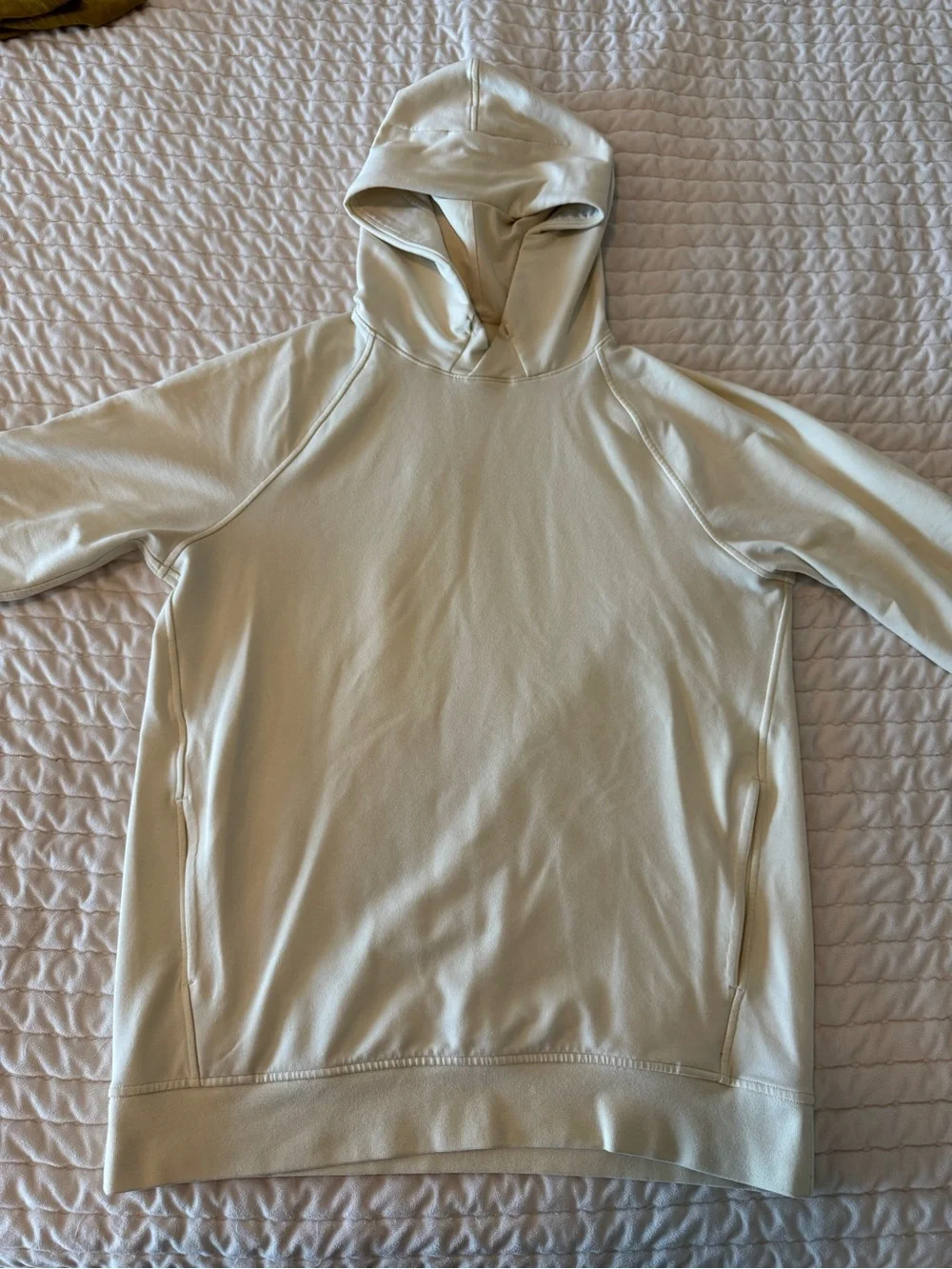 Lululemon smooth spacer hoodie men’s small butter yellow
